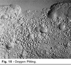 Oxygen pitting