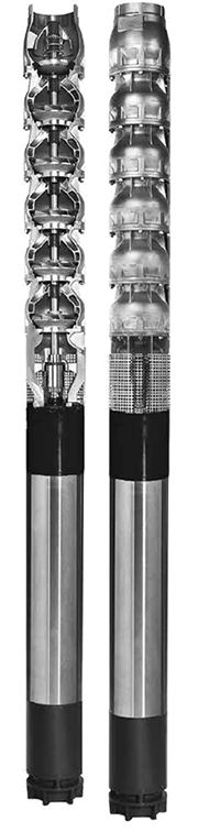 Lowara Z 855 01-L6W Multistage Submersible Pump