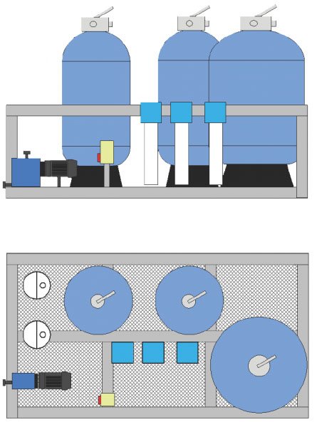 filter system for emergency resonce unit